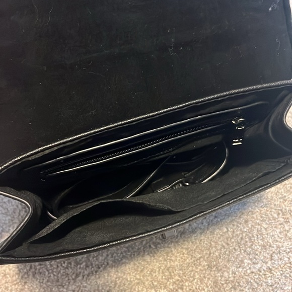 Badgley Mischka Black Studded Handbag - Picture 3 of 7